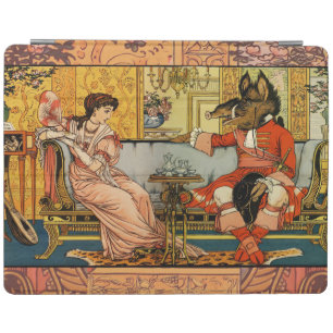 Beauty Beast Classic Sprookjesfiguren iPad Cover