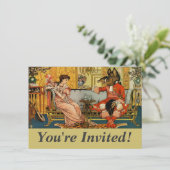 Beauty Beast Classic Sprookjesfiguren Kaart (Staand voorkant)