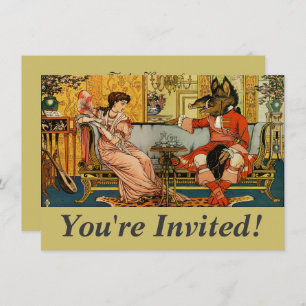 Beauty Beast Classic Sprookjesfiguren Kaart