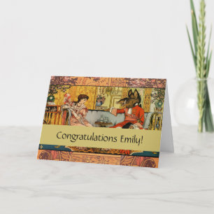 Beauty Beast Classic Sprookjesfiguren Kaart