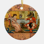 Beauty Beast Classic Sprookjesfiguren Keramisch Ornament (Voorkant)