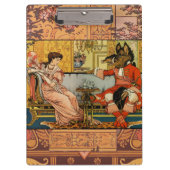 Beauty Beast Classic Sprookjesfiguren Klembord (Voorkant)