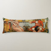 Beauty Beast Classic Sprookjesfiguren Lichaamskussen (Voorkant)