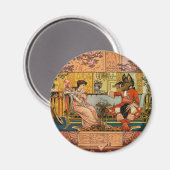 Beauty Beast Classic Sprookjesfiguren Magneet (Voorkant / Achterkant)