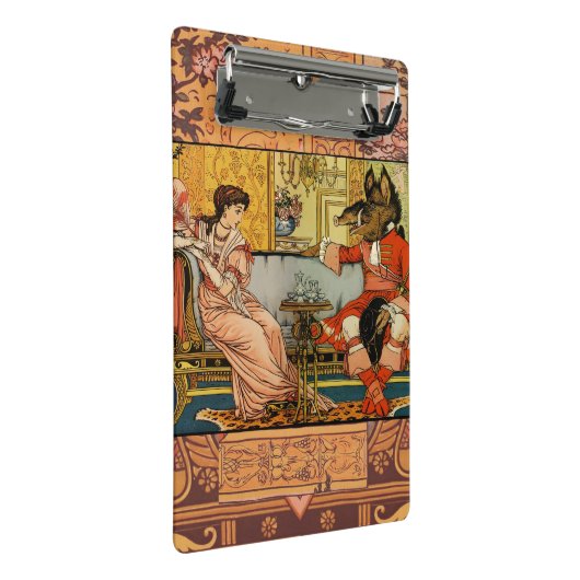 Beauty Beast Classic Sprookjesfiguren Mini Klembord (Schuin)