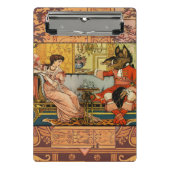 Beauty Beast Classic Sprookjesfiguren Mini Klembord (Voorkant)