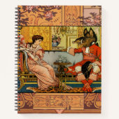 Beauty Beast Classic Sprookjesfiguren Notitieboek (Voorkant)