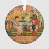 Beauty Beast Classic Sprookjesfiguren Ornament (achterkant)