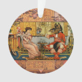 Beauty Beast Classic Sprookjesfiguren Ornament (voorkant)