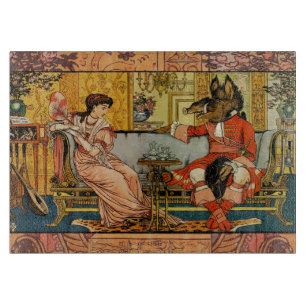 Beauty Beast Classic Sprookjesfiguren Snijplank