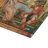 Beauty Beast Classic Sprookjesfiguren Snijplank (Hoek)