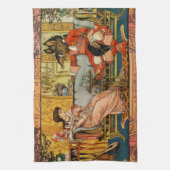 Beauty Beast Classic Sprookjesfiguren Theedoek (Verticaal)