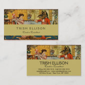 Beauty Beast Classic Sprookjesfiguren Visitekaartje (Voorkant / Achterkant)