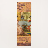 Beauty Beast Classic Sprookjesfiguren Yogamat (Achterkant)