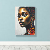 Beauty Beauty Canvas Afdruk (Insitu (Houten vloer))