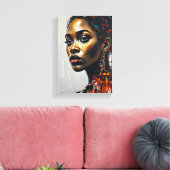 Beauty Beauty Canvas Afdruk (Insitu (Woonkamer))