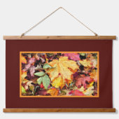 BEAUTY BENEATH ONZE FEET/FALL LEAVES HANGEND WANDKLEED (Voorkant)