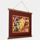 BEAUTY BENEATH ONZE FEET/FALL LEAVES HANGEND WANDKLEED (Gebogen)