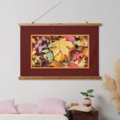 BEAUTY BENEATH ONZE FEET/FALL LEAVES HANGEND WANDKLEED (Slaapkamer)