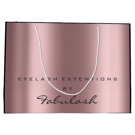 Beauty Blush Make-up Minimal Bruids Roos Aubergine Groot Cadeauzakje (Achterkant)