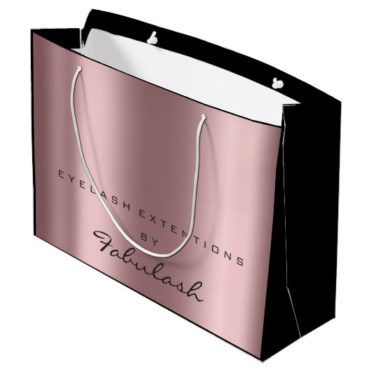 Beauty Blush Make-up Minimal Bruids Roos Aubergine Groot Cadeauzakje (Achterkant Gekanteld)