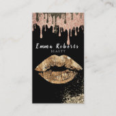 Beauty Bokeh Shine Glitter Sparking Visitekaartje (Voorkant)