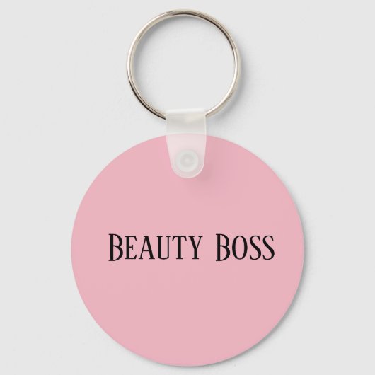 Beauty Boss Sleutelhanger (Voorkant)