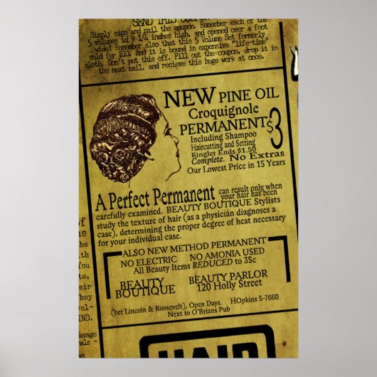 Beauty Boutique Poster (Voorkant)