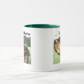 Beauty, Brains, Birdsense Gordon Setter Ceramc Mug Mok (Midden)