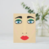 Beauty Briefkaart (Staand voorkant)