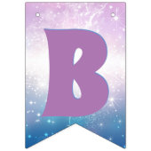 Beauty Brunch|Paars|Blue & White Sparkles Spa Vlaggetjes (Tweede vlag)