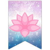 Beauty Brunch|Paars|Blue & White Sparkles Spa Vlaggetjes (Eerste vlag)