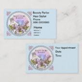 Beauty Business Beautician Afsprakenkaartje (Voorkant / Achterkant)