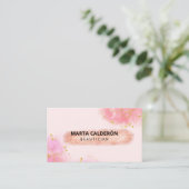 beauty_bussinesCard Visitekaartje (Staand voorkant)