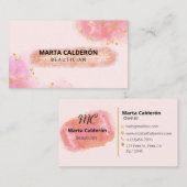 beauty_bussinesCard Visitekaartje (Voorkant / Achterkant)