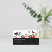 Beauty Butterflies Natuur Geïnspireerd Visitekaartje (Staand voorkant)