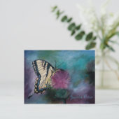 Beauty Butterfly Briefkaart (Staand voorkant)