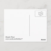 Beauty Butterfly Briefkaart (Achterkant)