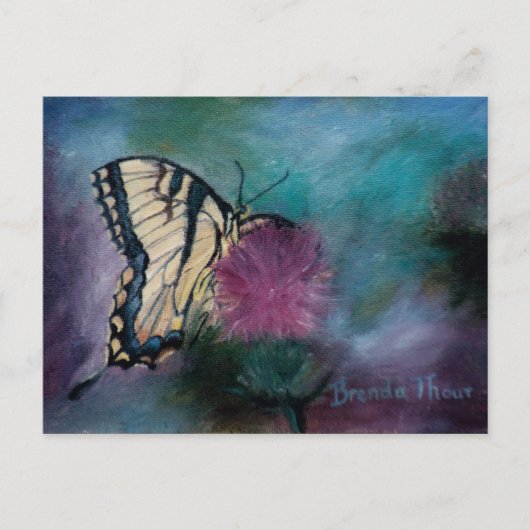 Beauty Butterfly Briefkaart (Voorkant)