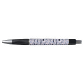 Beauty Care Blue Roos Patroon Pen (Voorkant)
