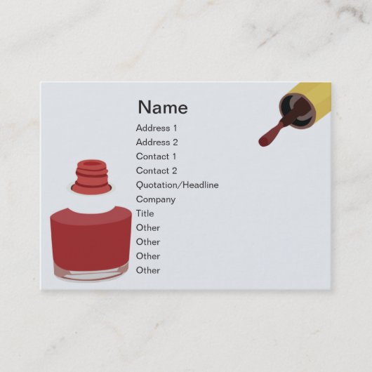 Beauty - Chubby Visitekaartje (Voorkant)