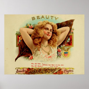 Beauty  Cigar Box Labels Posters