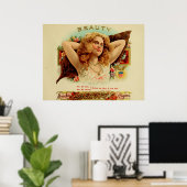 Beauty  Cigar Box Labels Posters (Thuiskantoor)