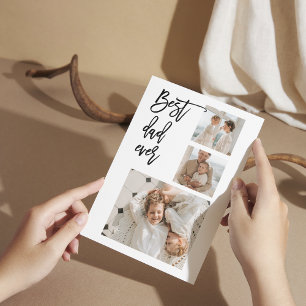 Beauty Collage Foto Best Pap Ever Gift Bedankkaart