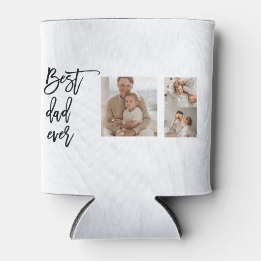 Beauty Collage Foto Best Pap Ever Gift Blikjeskoeler (Voorkant)