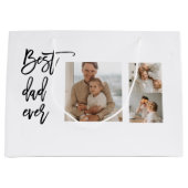 Beauty Collage Foto Best Pap Ever Gift Groot Cadeauzakje (Voorkant)