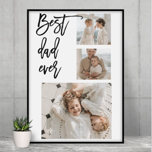 Beauty Collage Foto Best Pap Ever Gift Poster