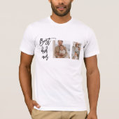 Beauty Collage Foto Best Pap Ever Gift T-shirt (Voorkant)