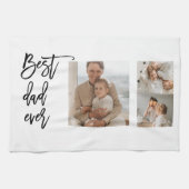 Beauty Collage Foto Best Pap Ever Gift Theedoek (Horizontaal)