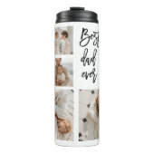 Beauty Collage Foto Best Pap Ever Gift Thermosbeker (Voorkant)